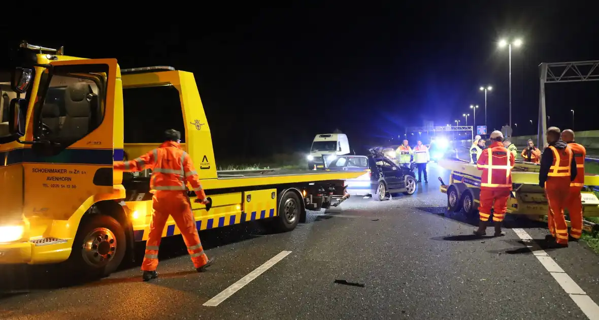 Automobilist klapt op pijlwagen - Foto 6