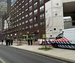 Veel schade bij ramkraak supermarkt