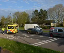 Kettingbotsing bij verkeerslichten