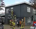 Brandweer controleer woning op brand