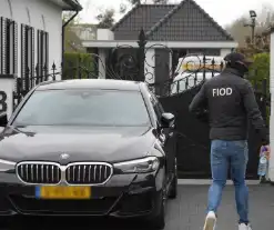 FIOD en douane doen inval bij woning