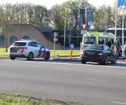 Fietster aangereden op fietspad