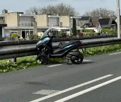 Gewonde bij ongeval tussen auto en motorscooter