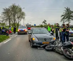 Verkeersruzie eindigt in meerdere valpartijen en vechtpartij