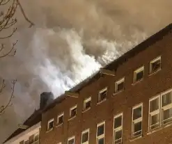 Grote brand in Amsterdamse woning