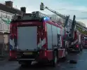 Rookontwikkeling bij brand in sloopwoning