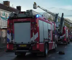 Rookontwikkeling bij brand in sloopwoning