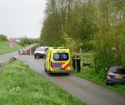 Automobilist gereanimeerd na eenzijdig ongeval