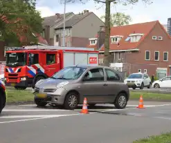 Schade aan personenauto door eenzijdige aanrijding