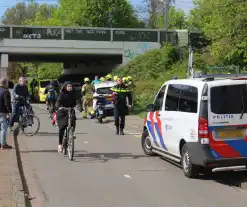 Treinverkeer gestremd vanwege aanrijding