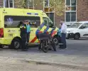 Fatbiker en automobilist in botsing