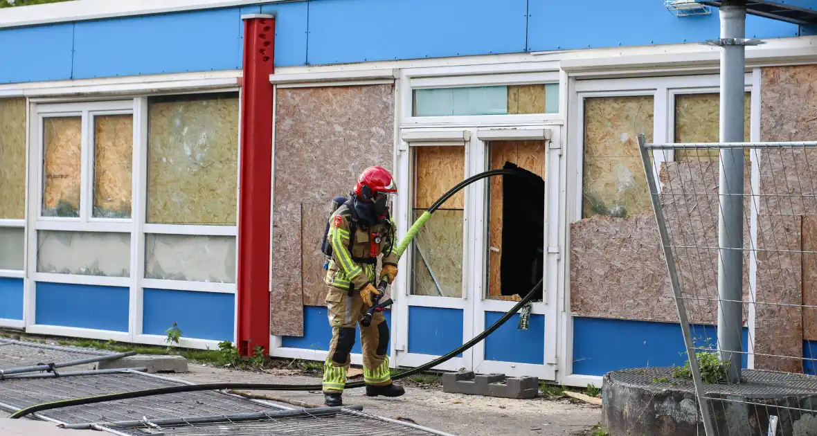 Inbraak en brandstichting in leegstaand schoolgebouw - Foto 6