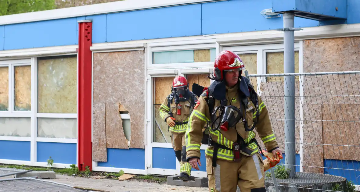 Inbraak en brandstichting in leegstaand schoolgebouw - Foto 9