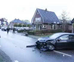 Gewonde na ongeval tussen twee voertuigen