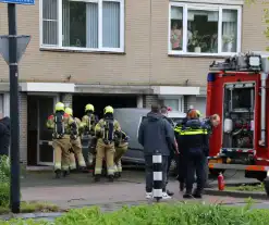 Föhn veroorzaakt flinke rookontwikkeling in schuur van woning