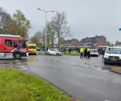 Voertuigen zwaar beschadigd na ongeval op kruising