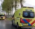 Voertuig knalt tegen boom, bestuurder ernstig gewond