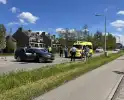 Ongeval tussen twee personenauto's door voorrangsfout