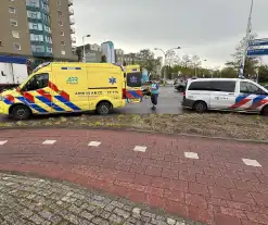 Persoon gewond na kop-staart aanrijding