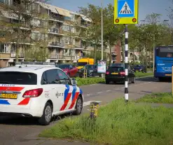 Fietser aangereden door stadsbus