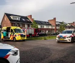 Kledingkast in slaapkamer vat vlam