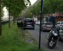 Motorrijder klapt achterop taxibus