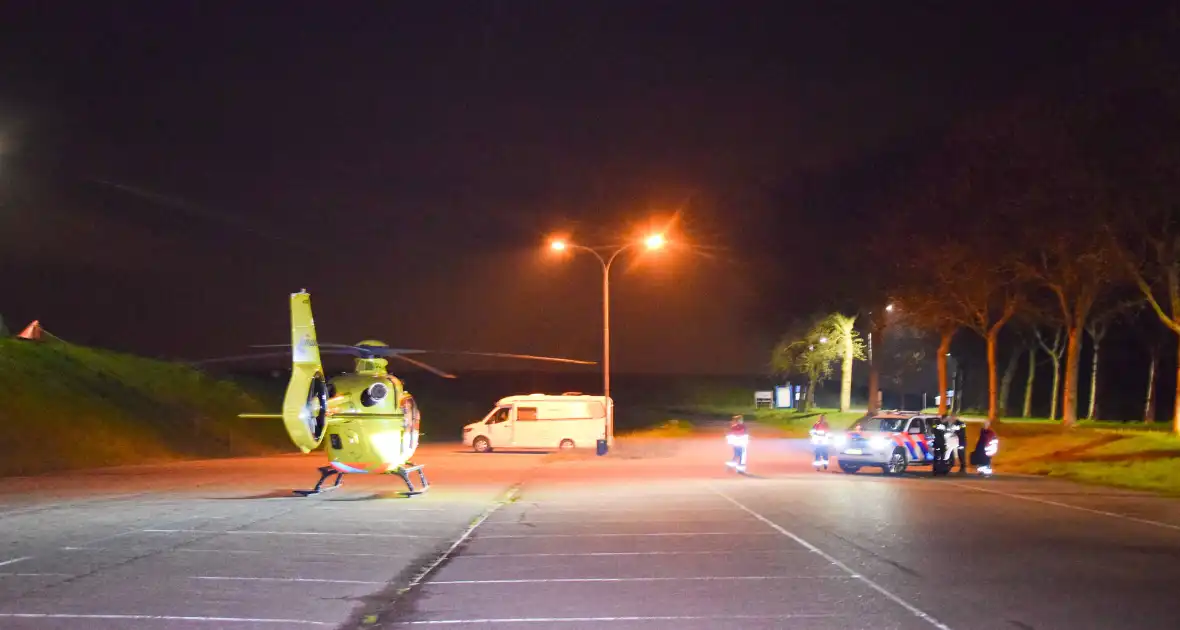 Nachtelijke inzet van traumahelikopter - Foto 2