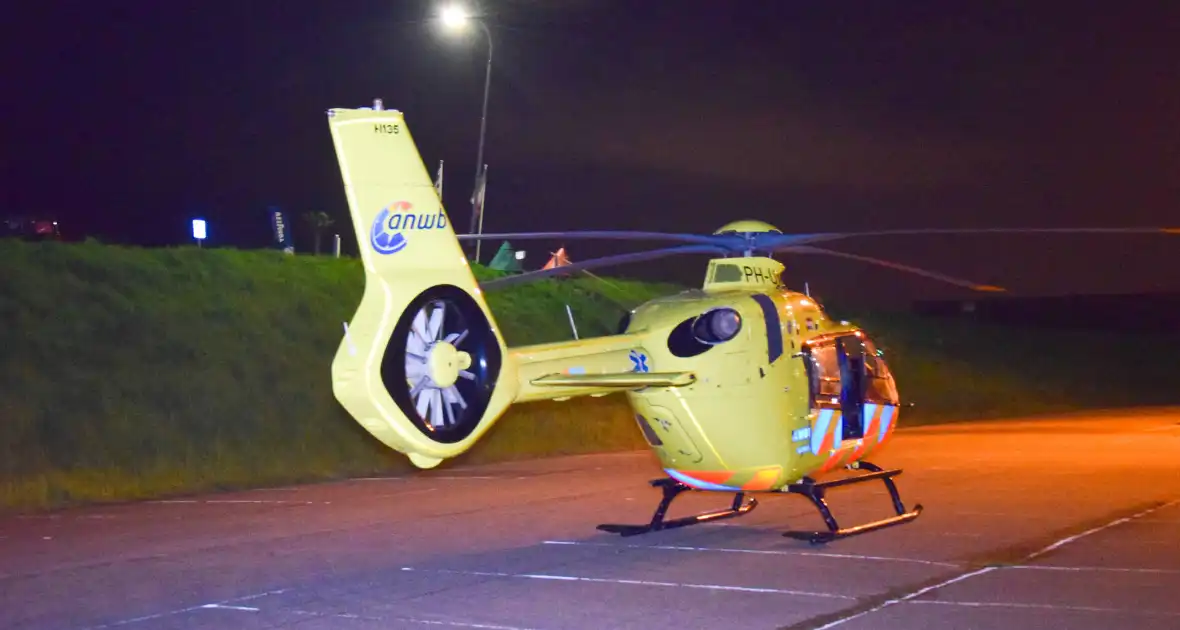 Nachtelijke inzet van traumahelikopter - Foto 4
