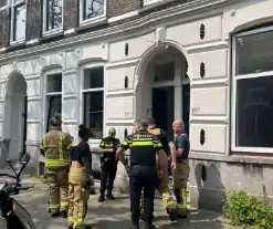 Leiding gebarsten in maisonnette woning