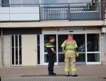 Brand in woning op zesde etage
