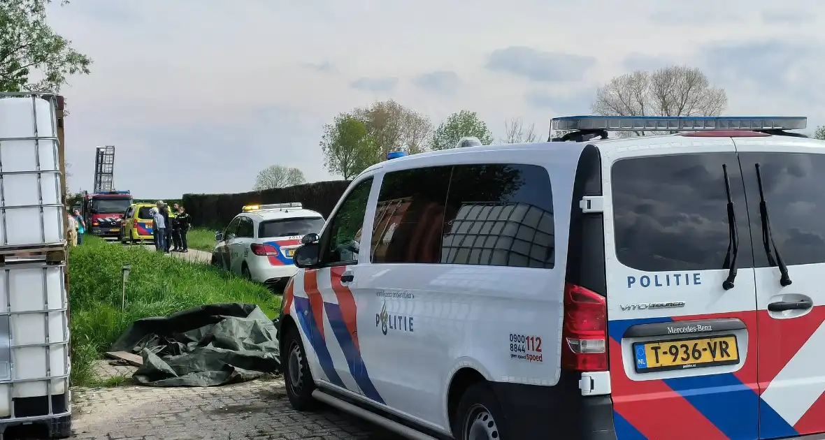 Fietser wordt uit sloot gered - Foto 4