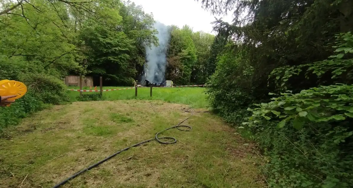 Schuur volledig afgebrand