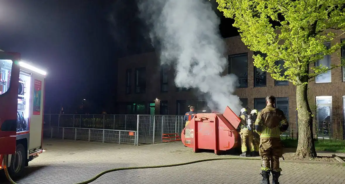 Wederom container in brand - Foto 4