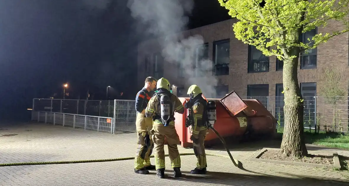 Wederom container in brand - Foto 6