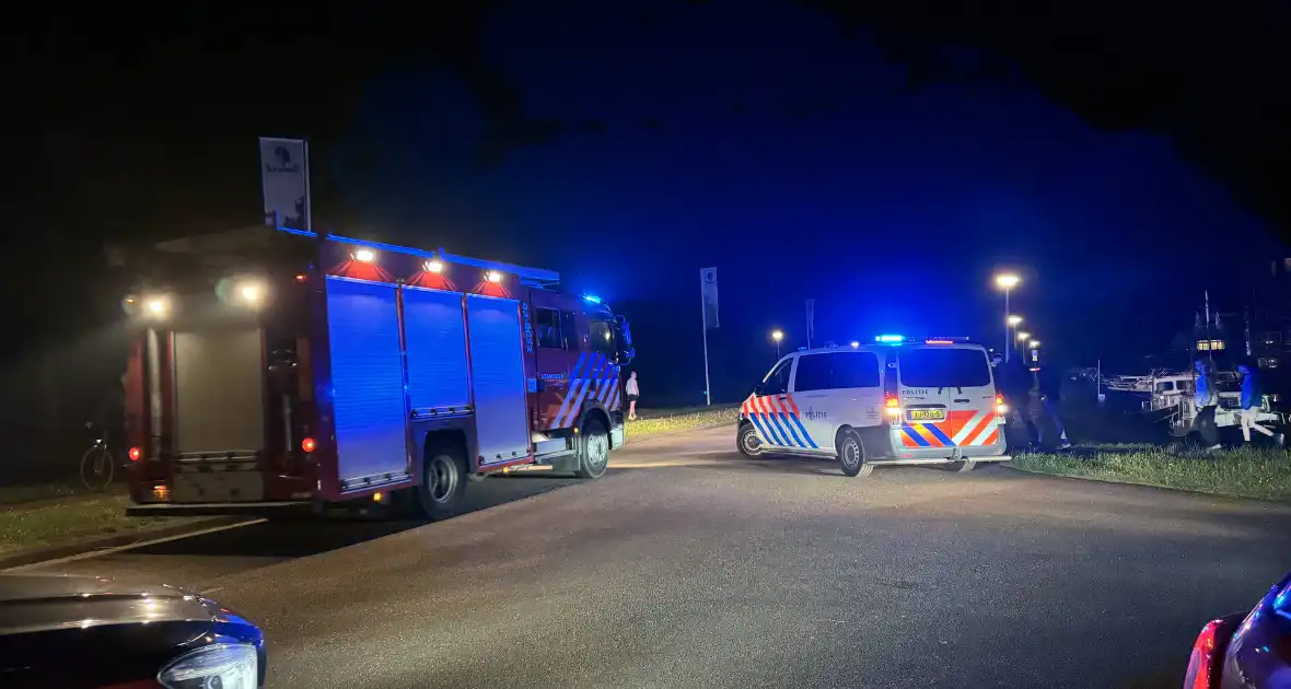 Grote brand op terrein van Nienoord - Foto 1