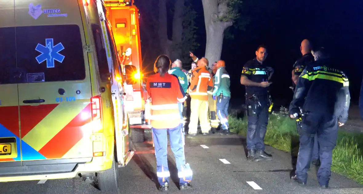 Traumateam ingezet bij ernstig eenzijdig ongeval - Foto 4