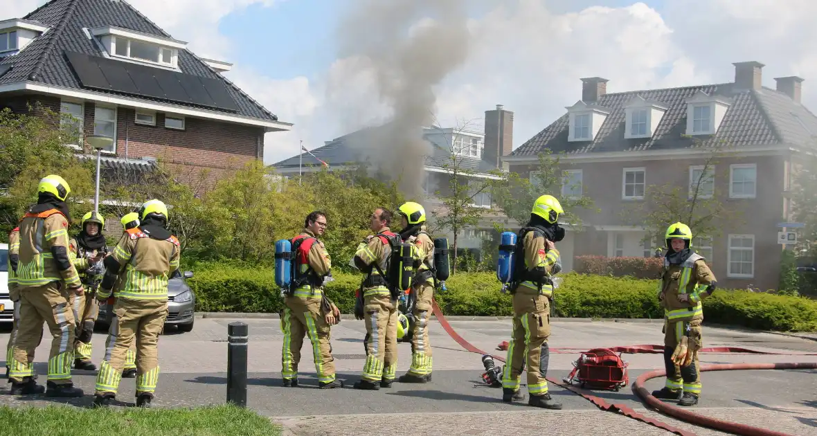 Brand in elektrakast moeilijk te bestrijden