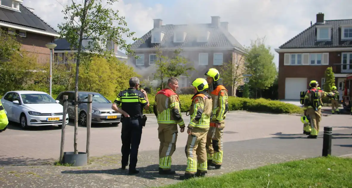 Brand in elektrakast moeilijk te bestrijden - Foto 3