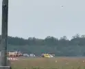 Sportvliegtuig crasht op vliegbasis