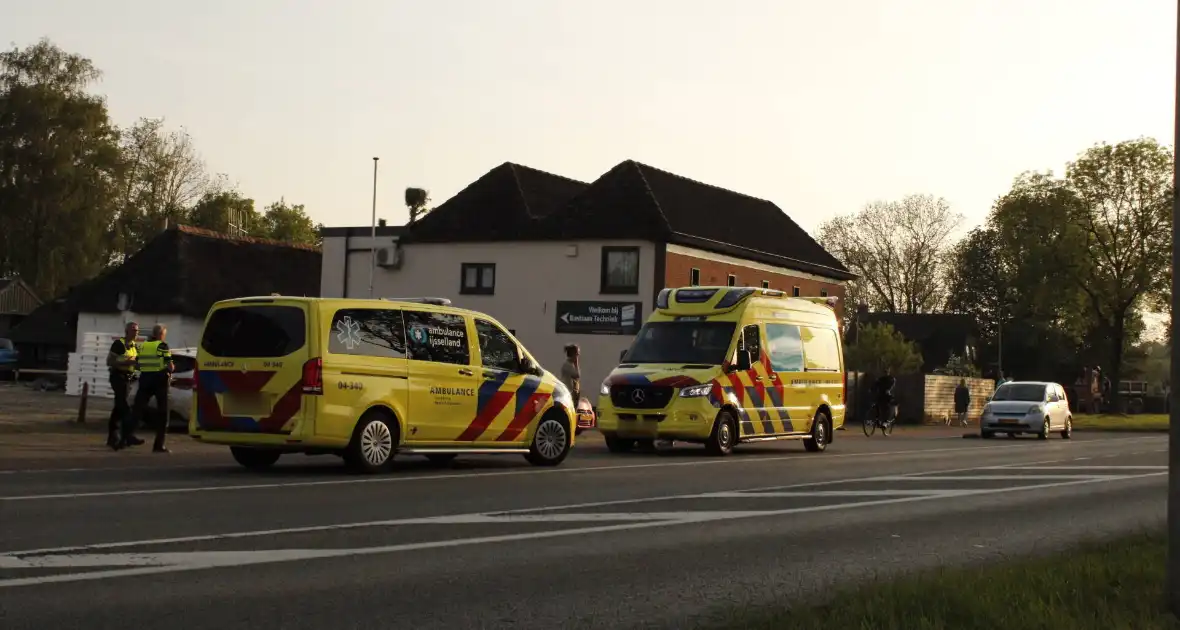 Scooterrijder gewond bij aanrijding met automobilist