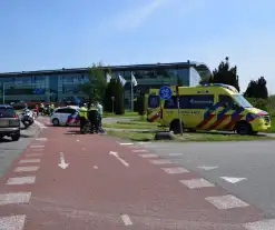 Fietser gewond bij ongeval op oversteekplaats