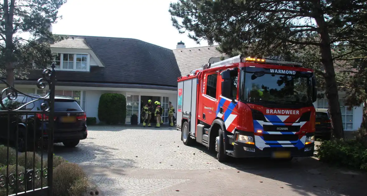 Woning geventileerd na vreemde lucht