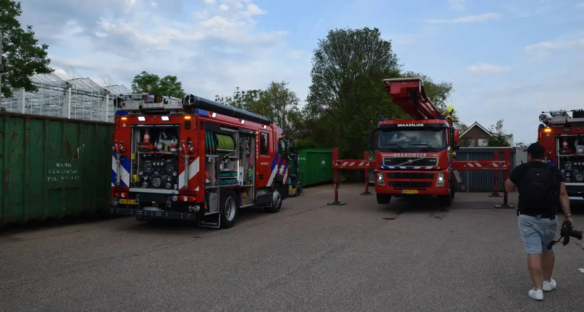 Brand door mogelijk warmtewisselaar