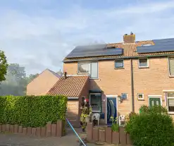 Kat uit woning gehaald na brand