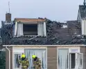 Enorme schade na explosie in woning