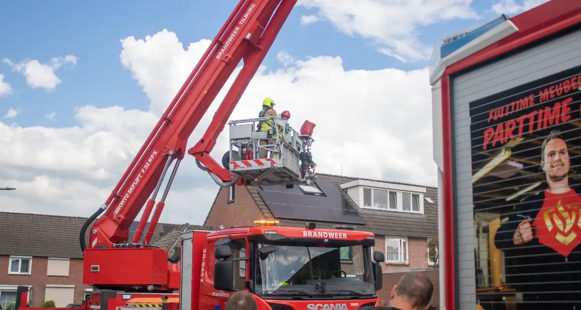 Brand op dak van woning door werkzaamheden - Foto 13