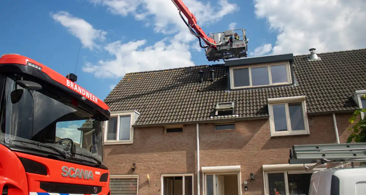 Brand op dak van woning door werkzaamheden - Foto 14