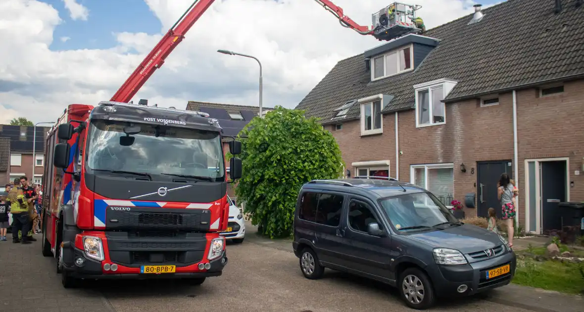 Brand op dak van woning door werkzaamheden - Foto 4