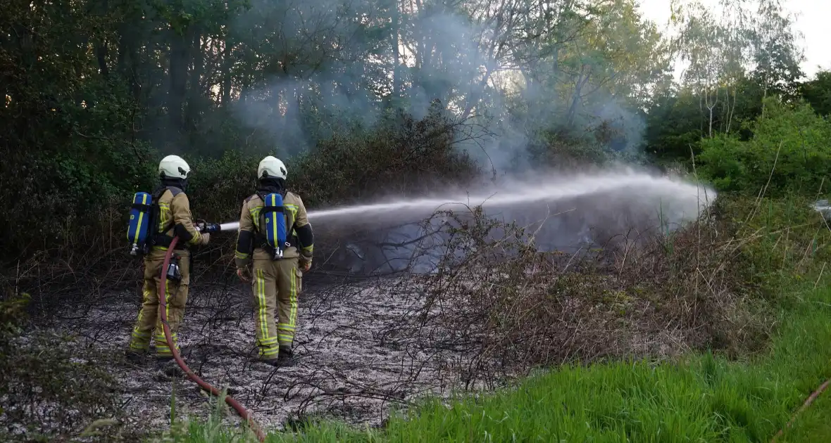 Tientallen vierkante meters natuurgebied verwoest door Brand - Foto 2