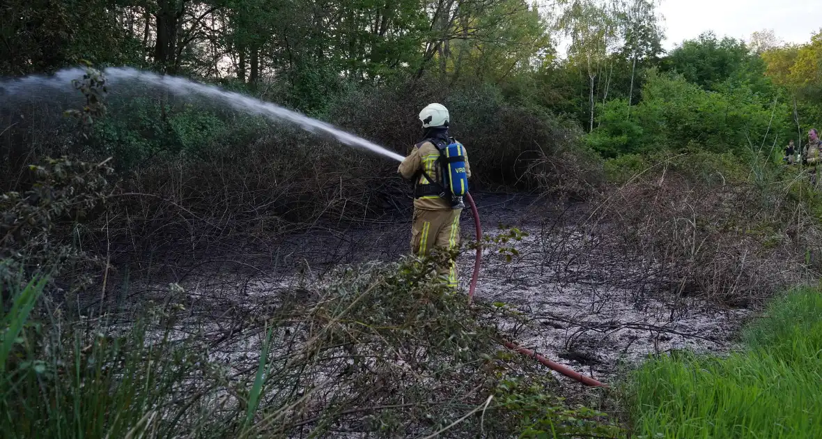 Tientallen vierkante meters natuurgebied verwoest door Brand - Foto 4